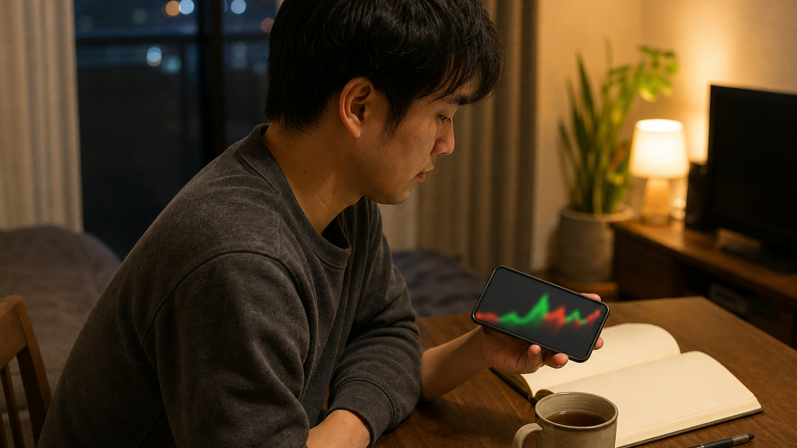 最小単位を1,000通貨だと思うとズレる。松井証券FXの見方のイメージ